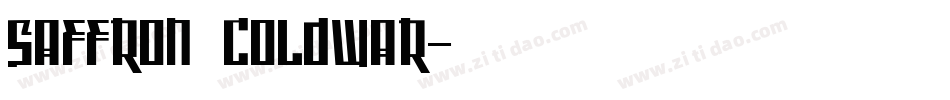 Saffron ColdWar字体转换